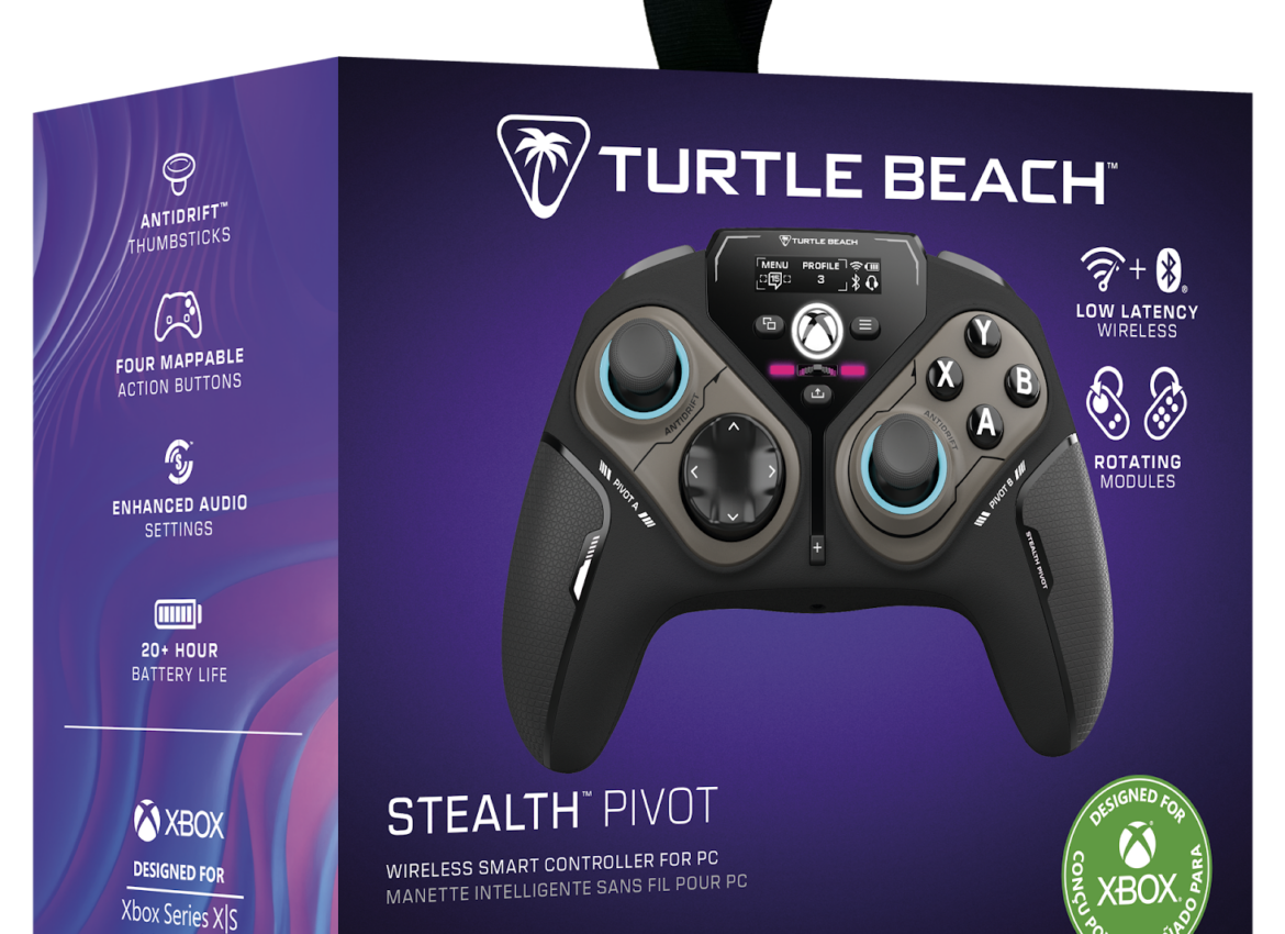 Turtle Beach introduces another revolution in gaming accessories with the Stealth Pivot controller for PC & Xbox
