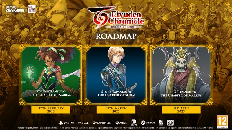 Eiyuden Chronicle: Hundred Heroes Story Expansions