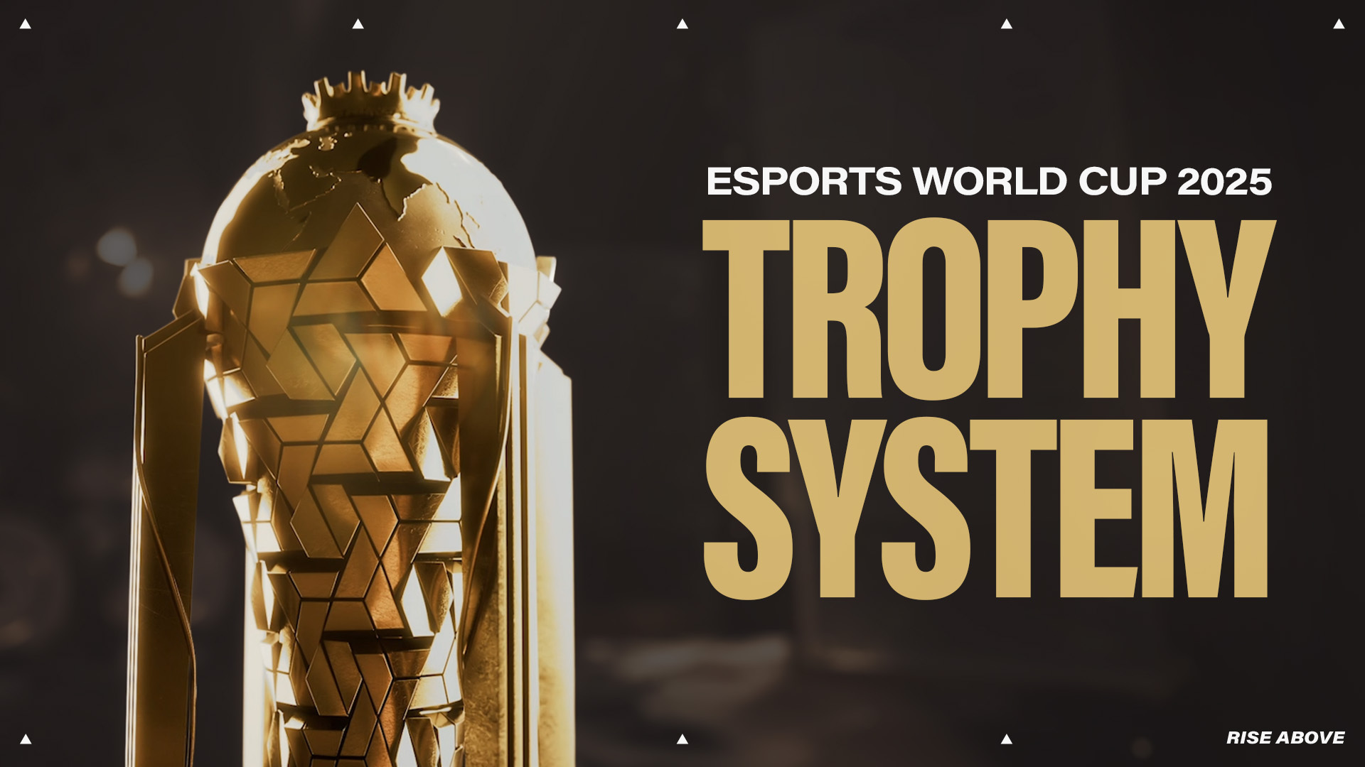 Esports World Cup Foundation Unveils Trophy