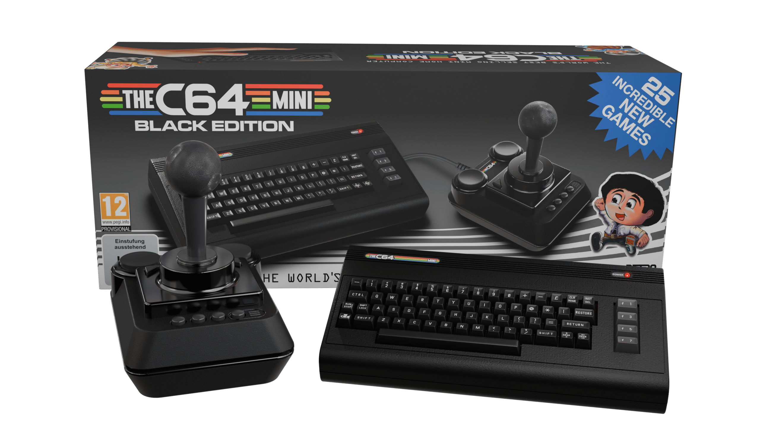 THEC64 MINI – BLACK EDITION