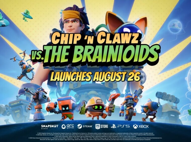 Chip 'n Clawz vs. The Brainioids