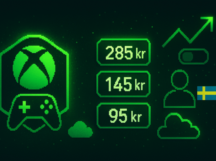 Game Pass i Sverige just nu
